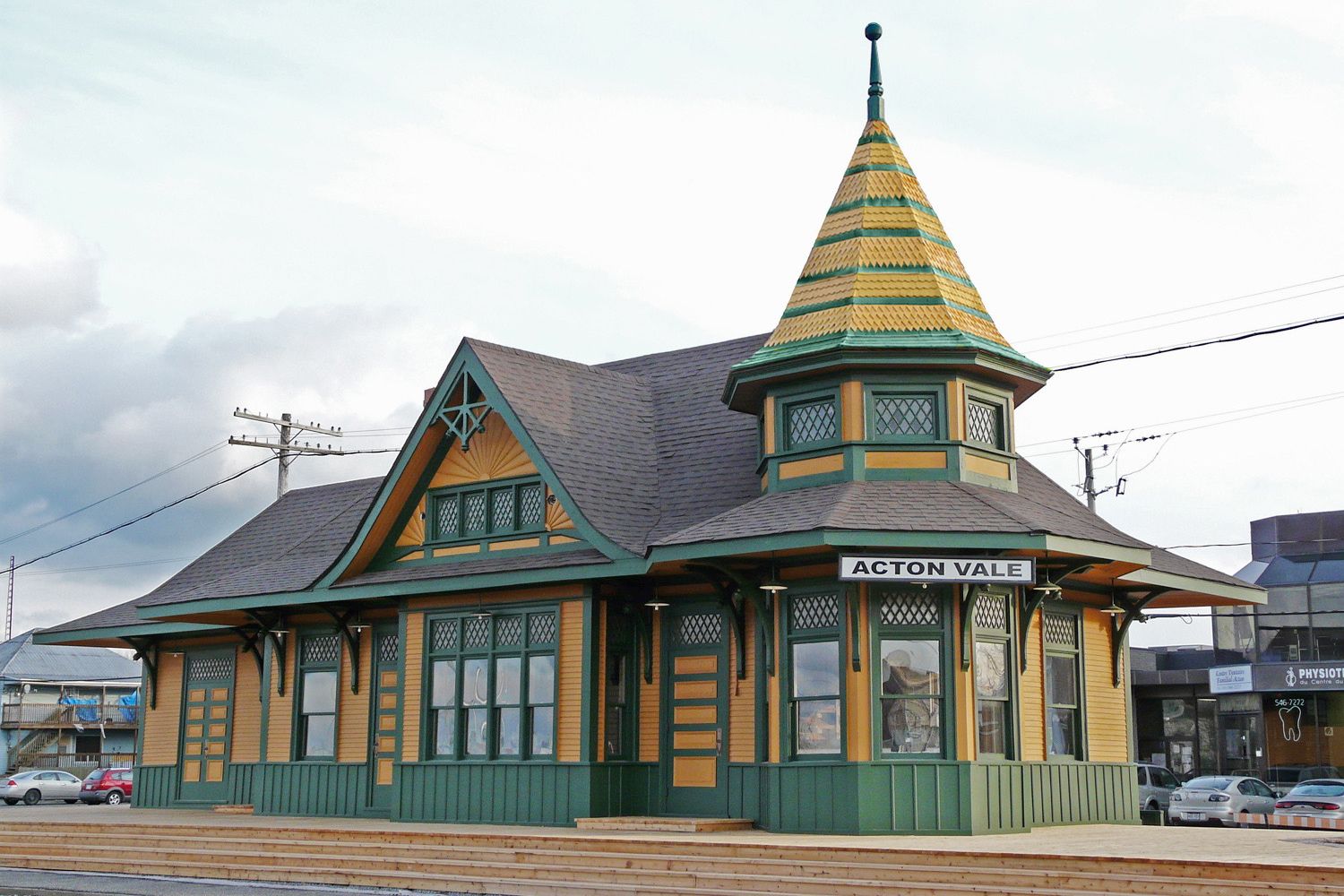 Gare du Grand Tronc d’Acton Vale (lieu historique) Ville d'Acton Vale