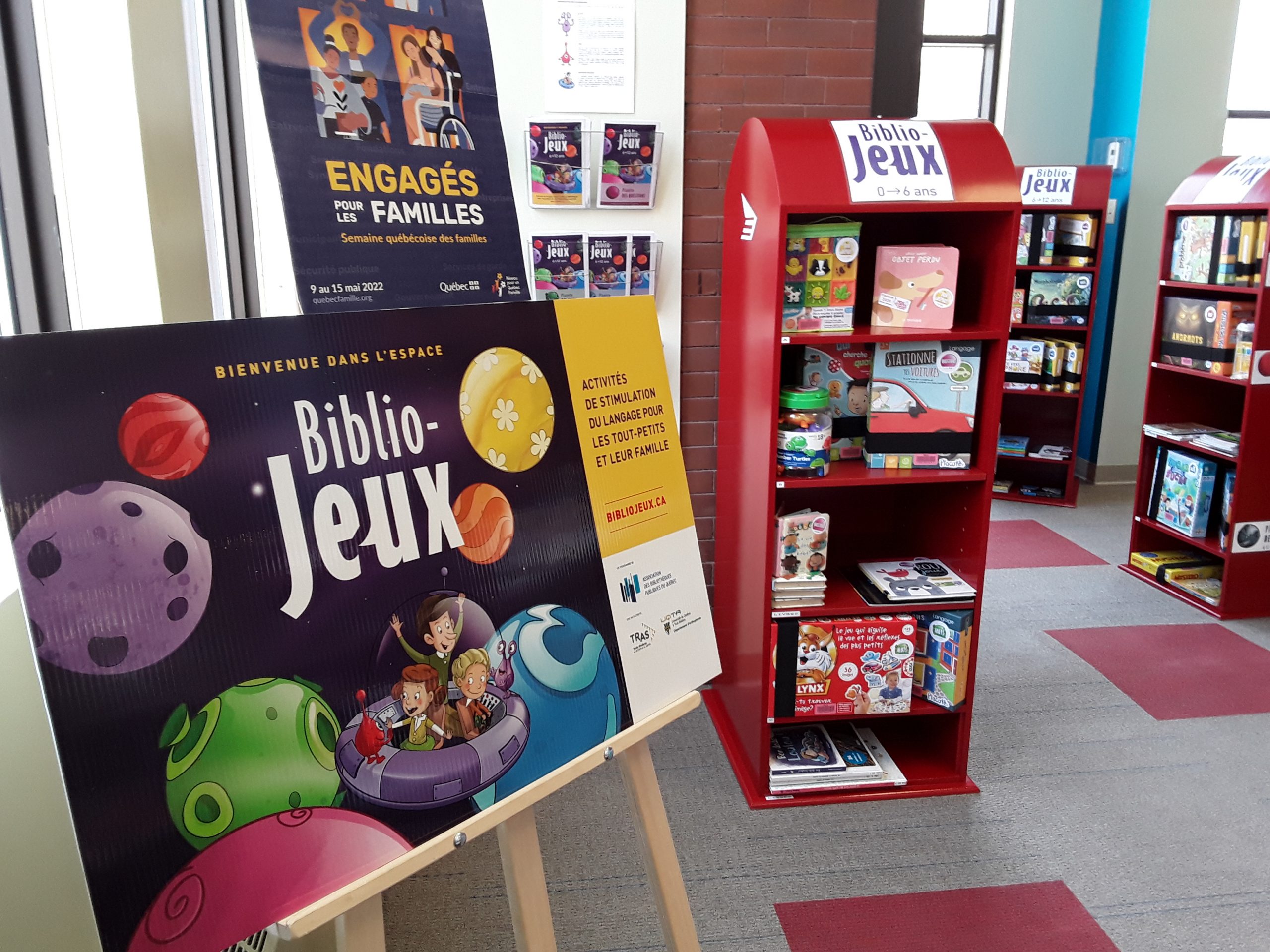 Bonification du programme Biblio-Jeux - Ville d'Acton Vale