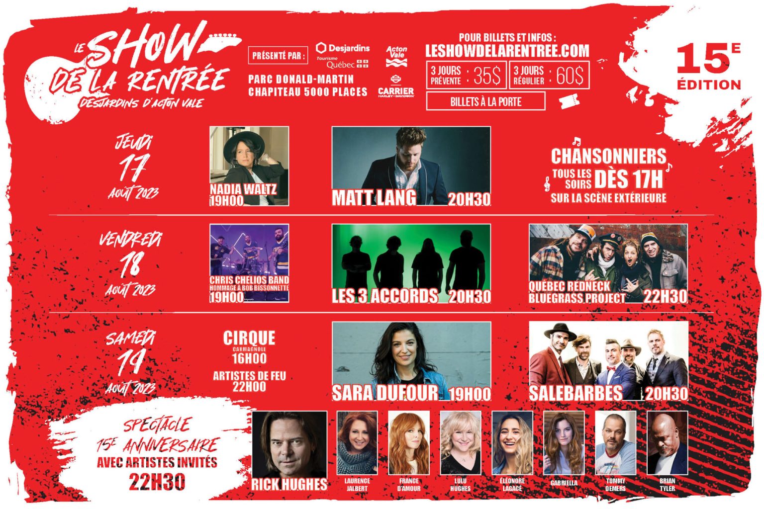 Le Show de la Rentrée 2023