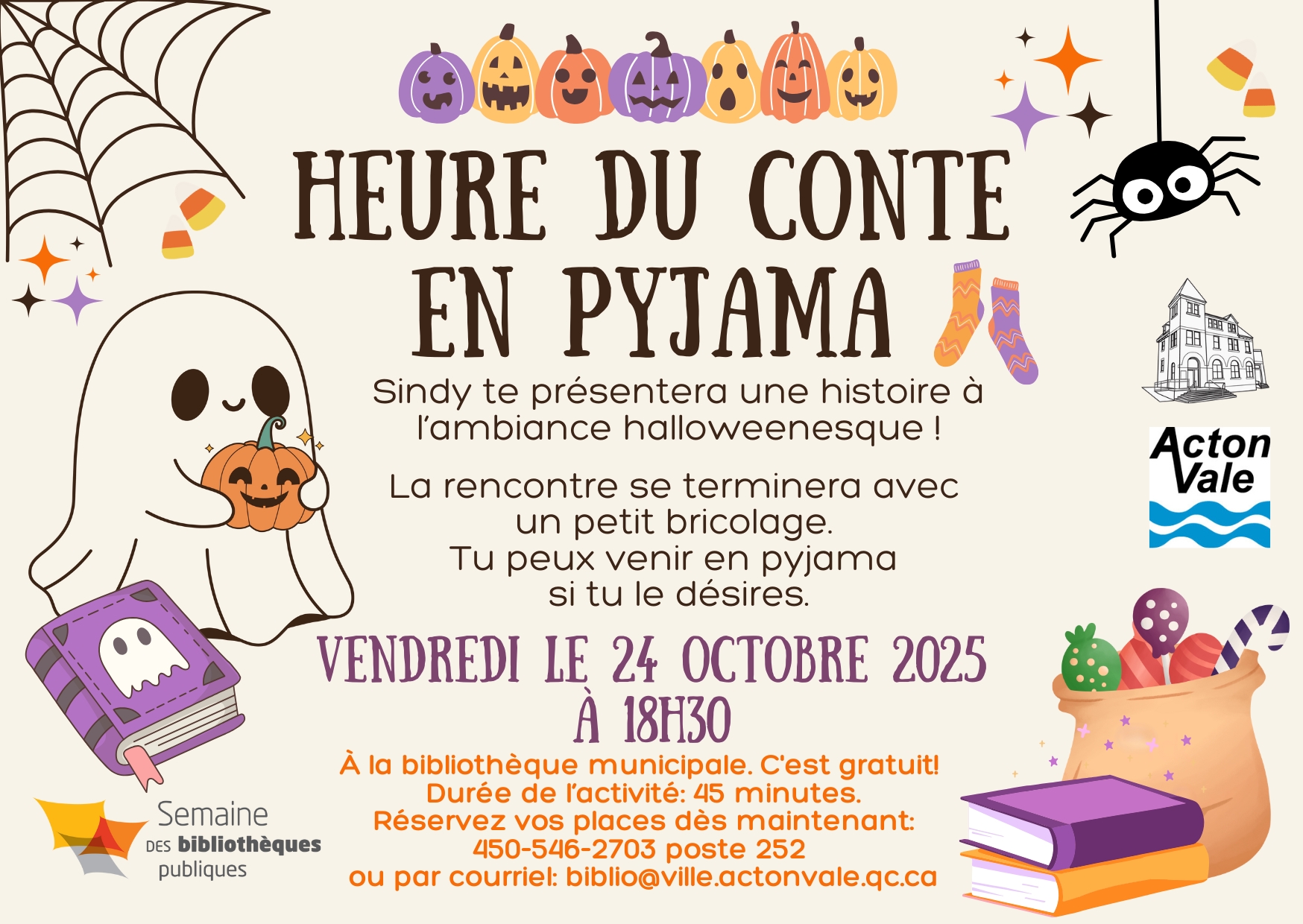 Heure du conte Halloween